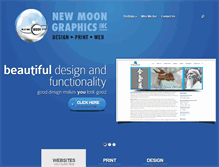 Tablet Screenshot of newmoongraphics.com